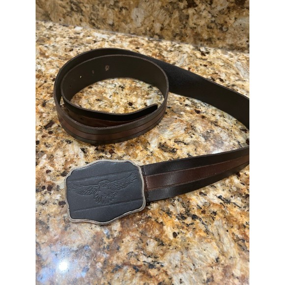 Other - Eagle belt buckle with leather belt